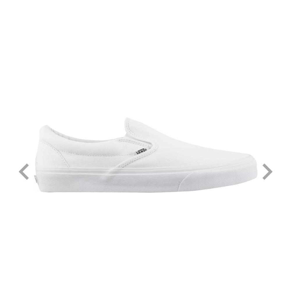 Vans Classic Slip On Shoes | White